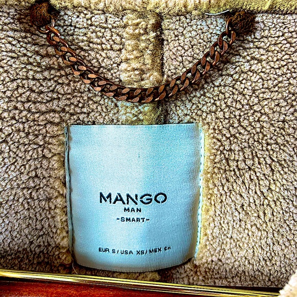 Mango Double-Breasted Sheer Wool Jacket - Picture 4 of 15